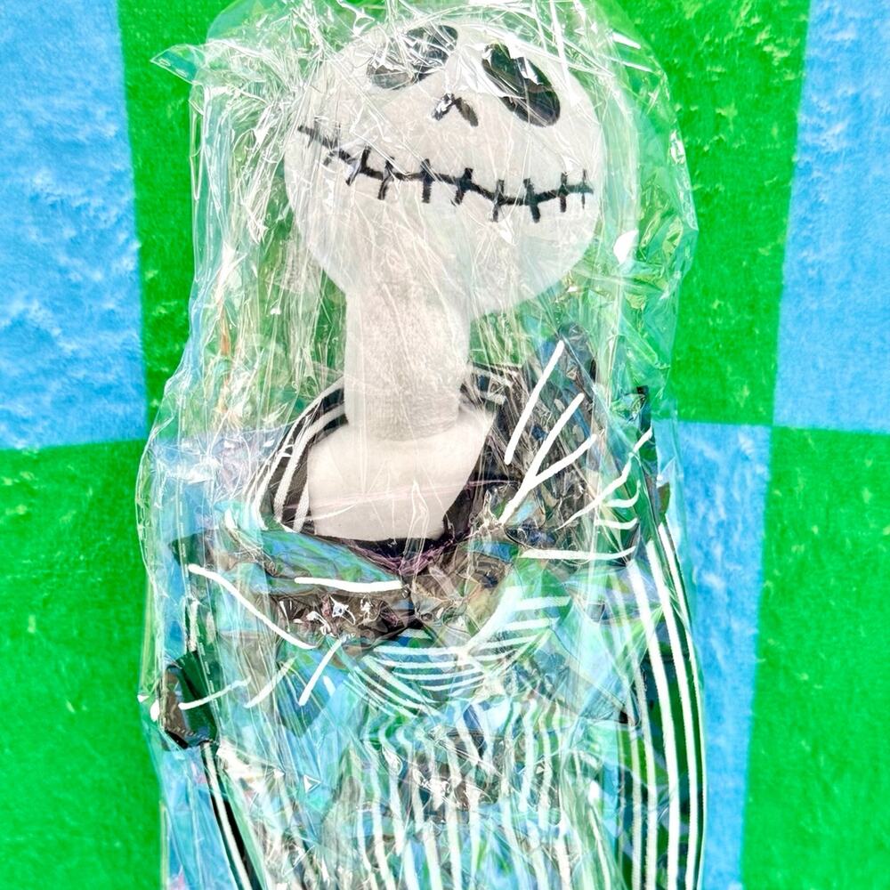 Tim Burton Nightmare Before Christmas Jack Skellington Plush SEALED